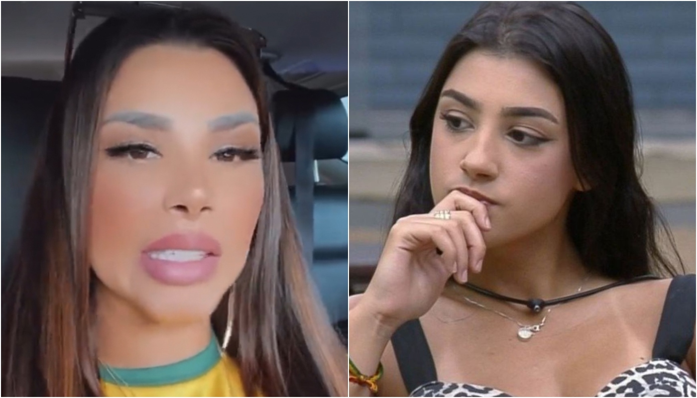 Jenny Miranda fala sobre Bia Miranda em