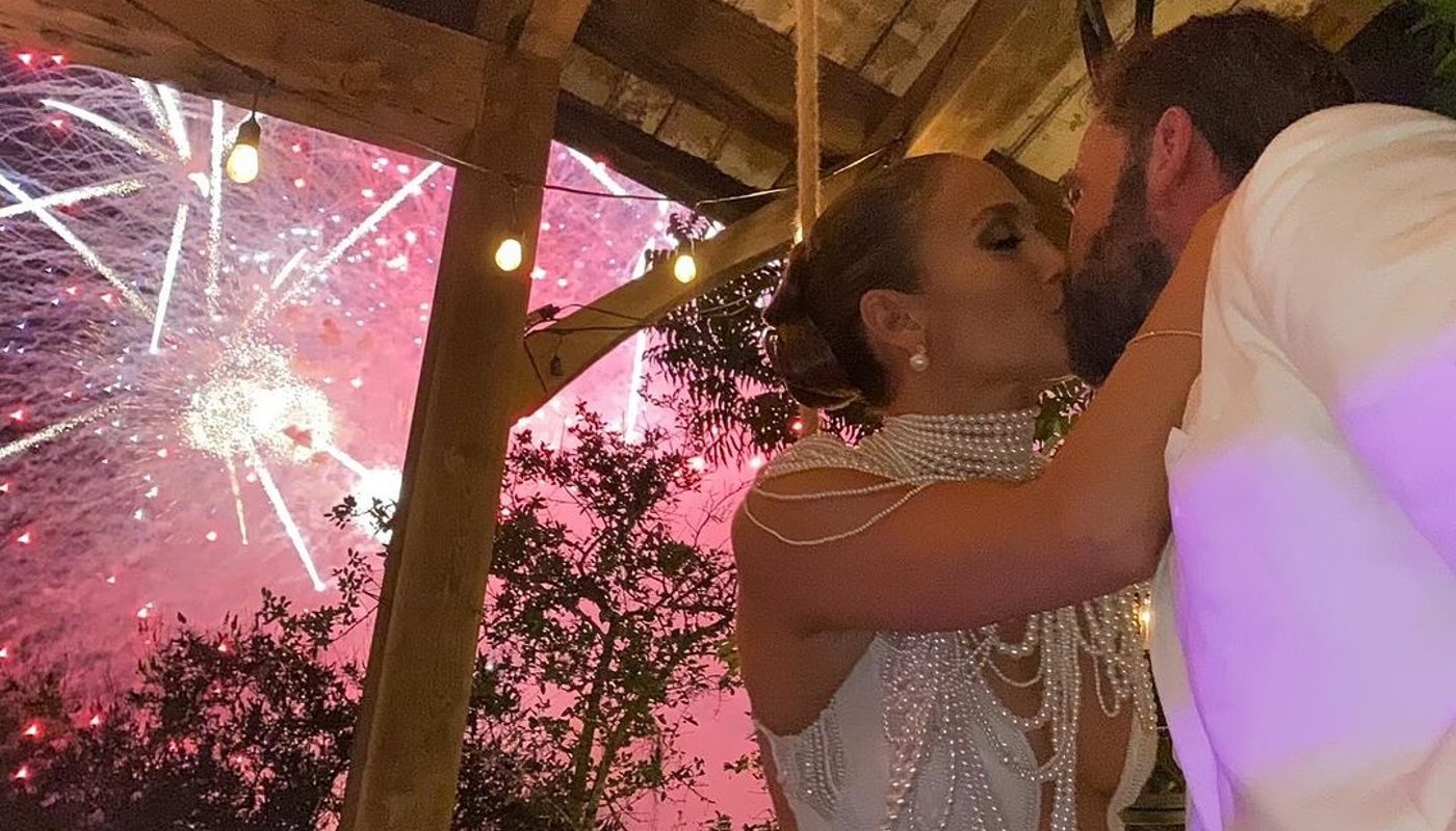 JLo compartilhou novas fotos do casamento com Ben Affleck