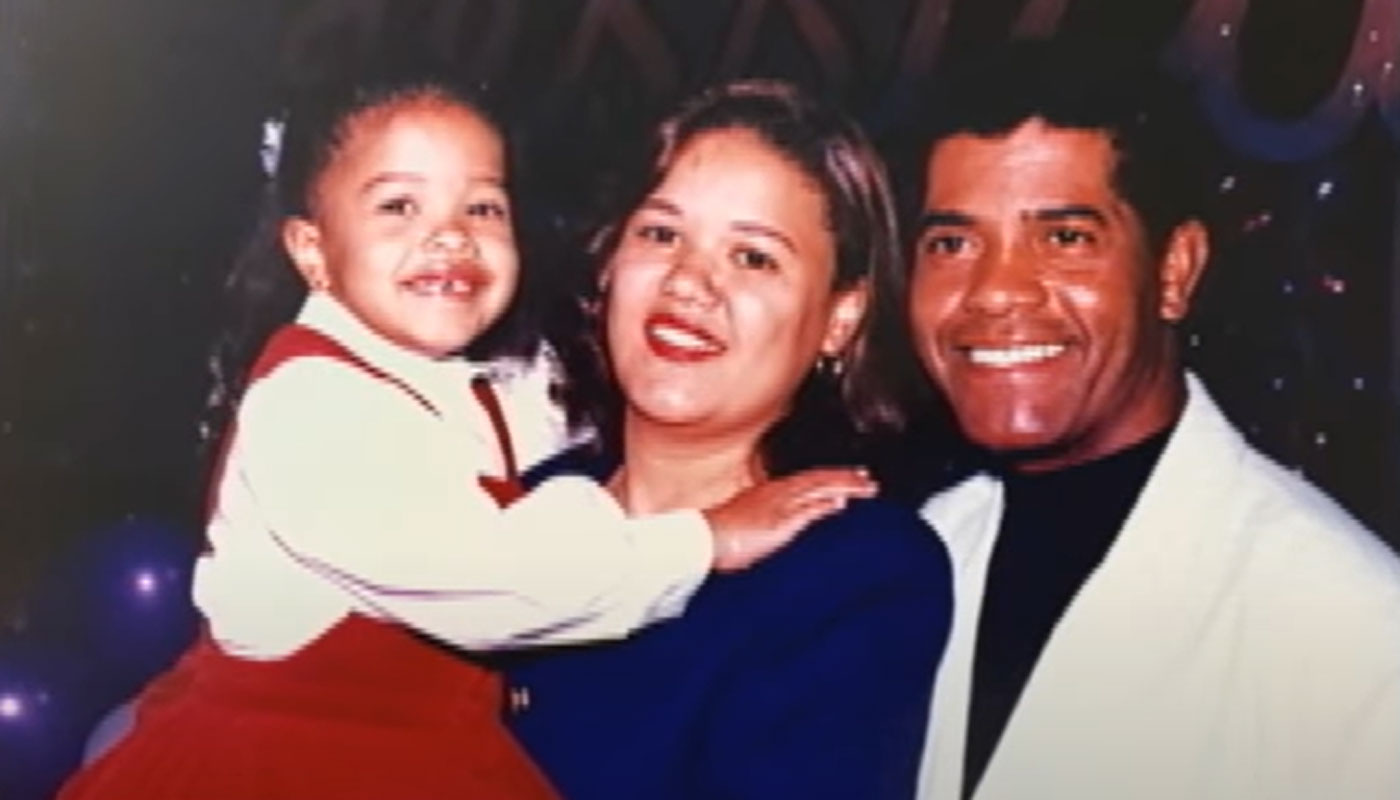 Roseli Barbosa, João Paulo e a filha do casal