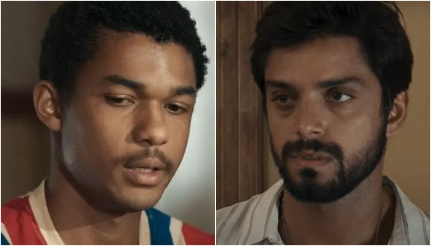 João Pedro (Juan Paiva) e Venâncio (Rodrigo Simas) em