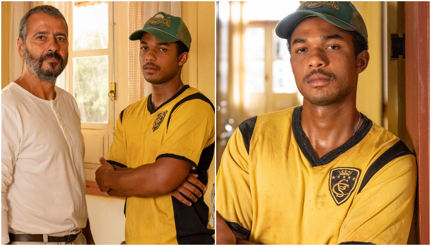 Marcos Palmeira e Juan Paiva como José Inocêncio e João Pedro em