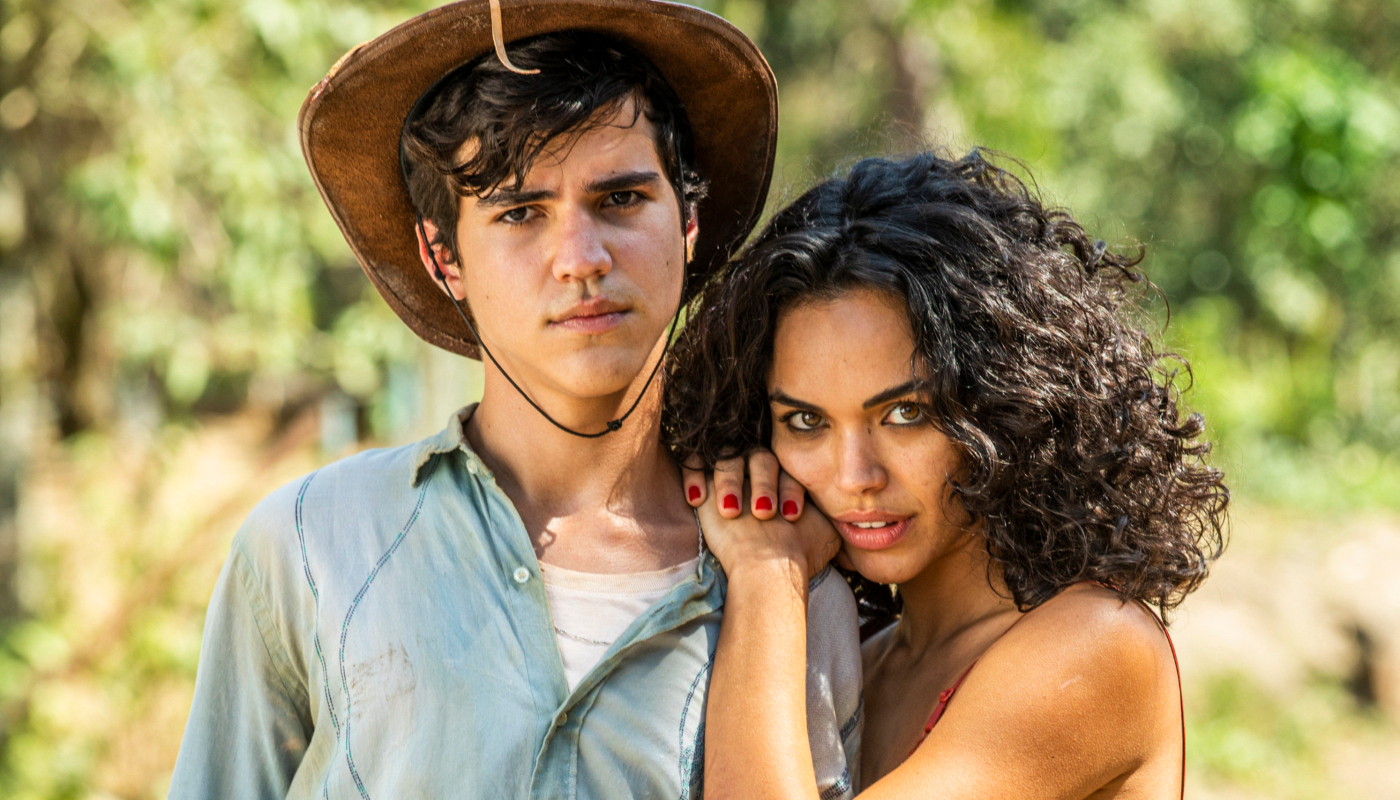 José Leôncio (Drico Alves) e Generosa (Giovana Cordeiro) em
