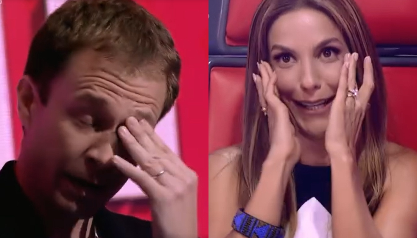Tiago Leifert e Ivete Sangalo