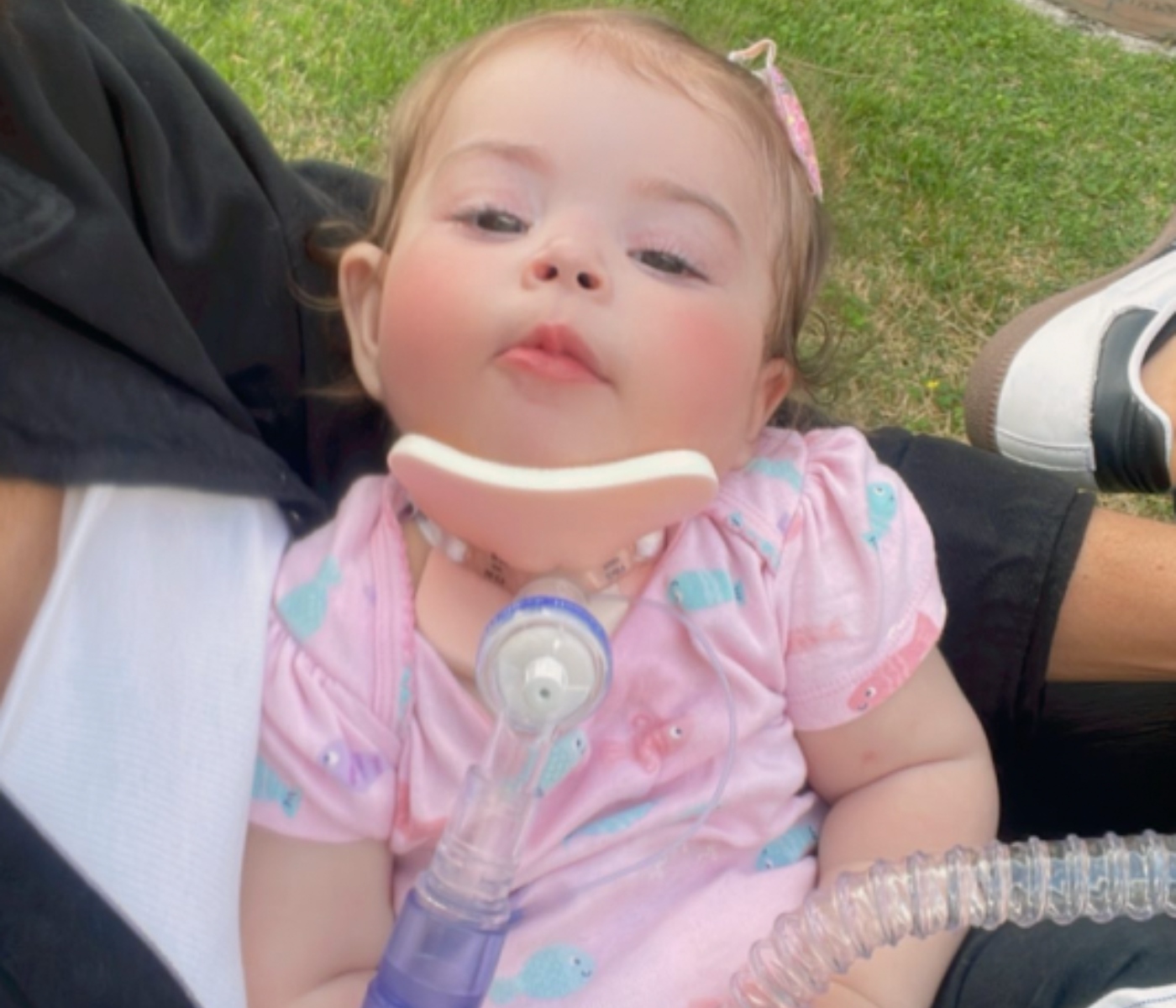 Letícia Cazarré mostra Maria Guilhermina em passeio externo