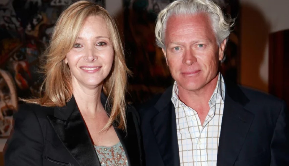 Lisa Kudrow e o marido, Michel Stern