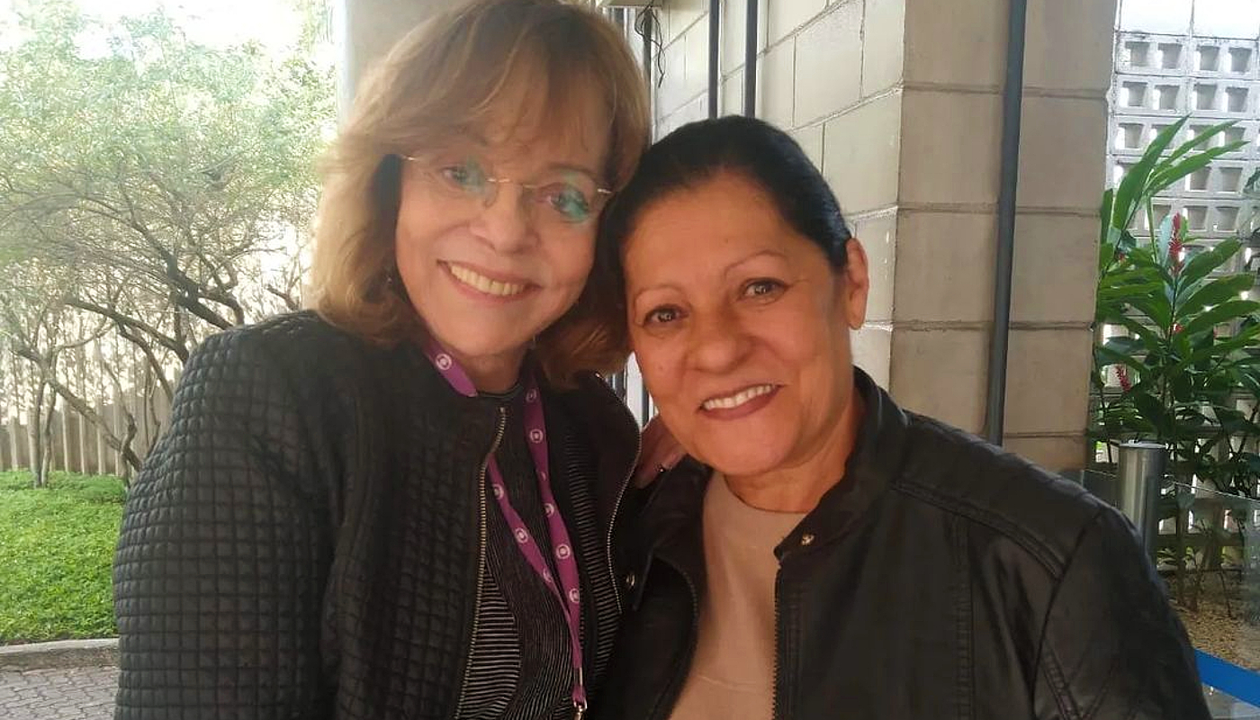 Gloria Perez e Luci Pereira