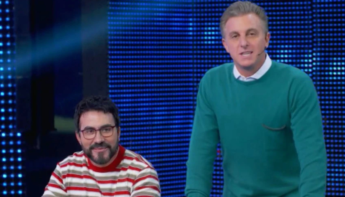 Luciano Huck e Padre Fábio de Melo no