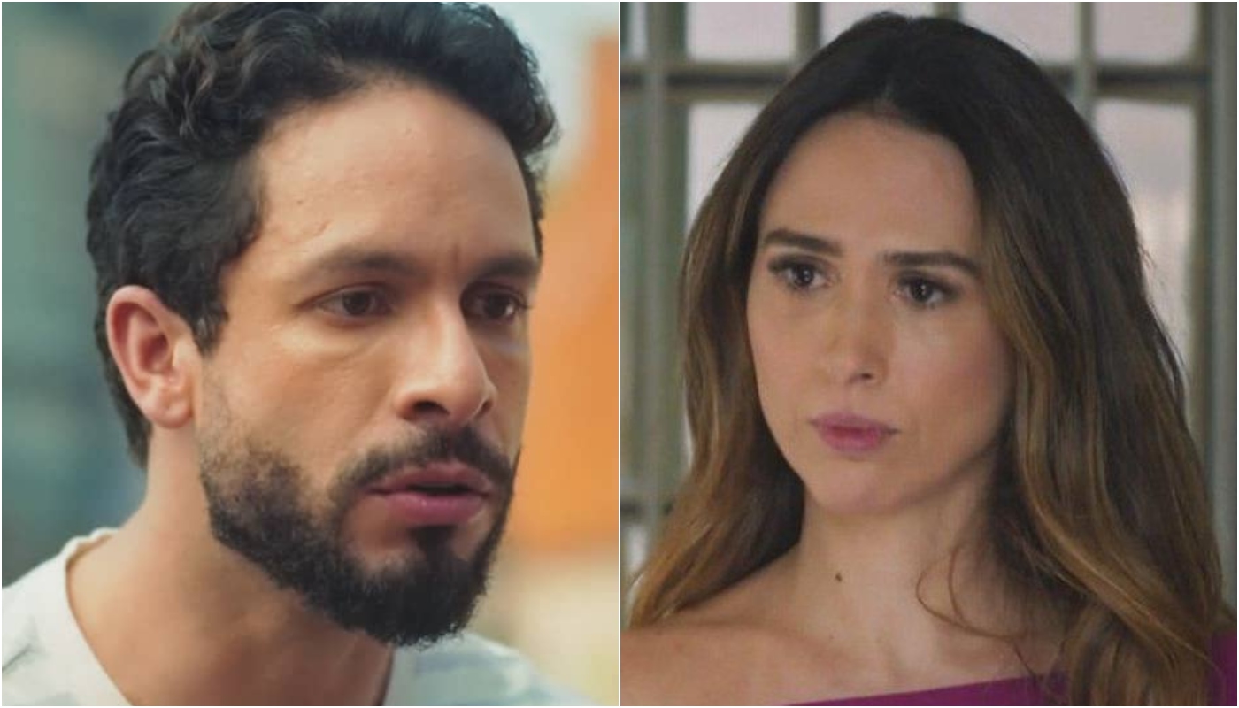 Luigi (Rainer Cadete) e Anely (Tata Werneck) em