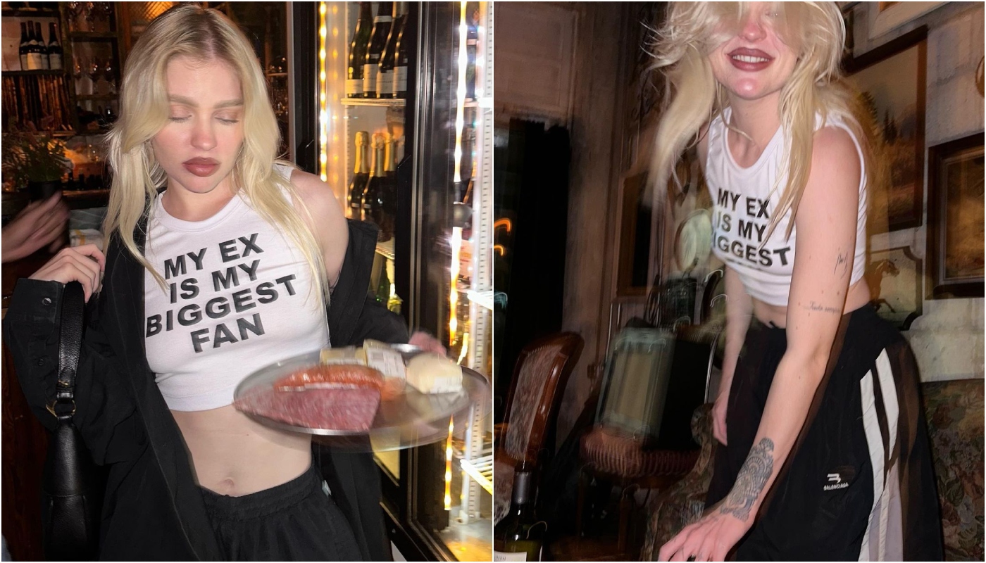 Luísa Sonza posta fotos com camiseta sugestiva