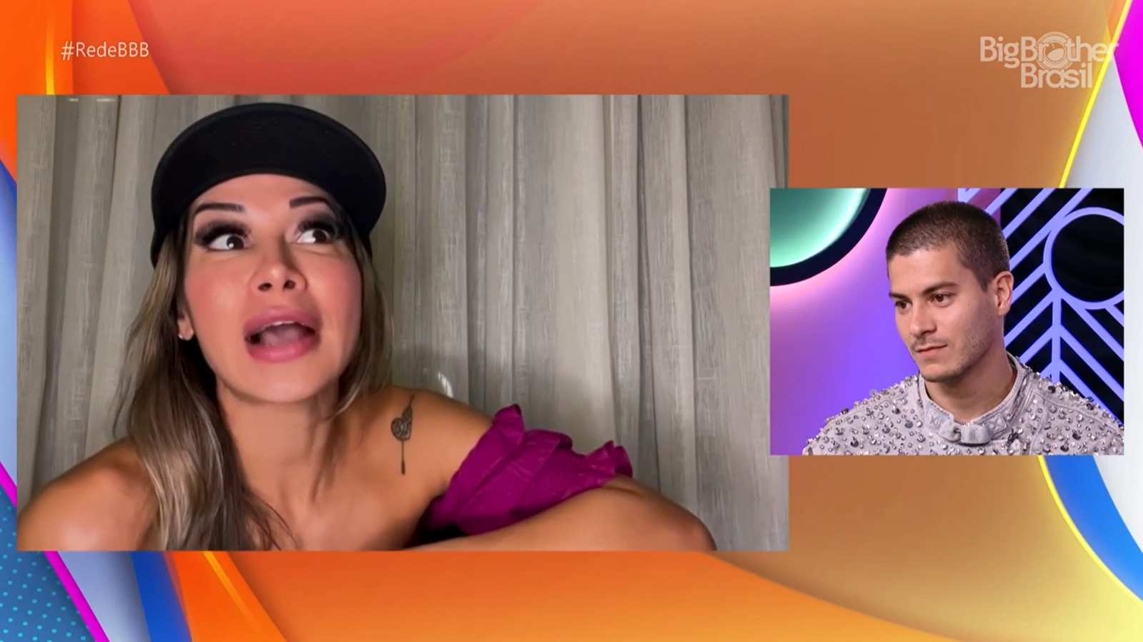 Maira Cardi e Arthur Aguiar participaram do