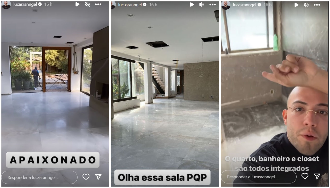 Nova mansão de Lucas Rangel