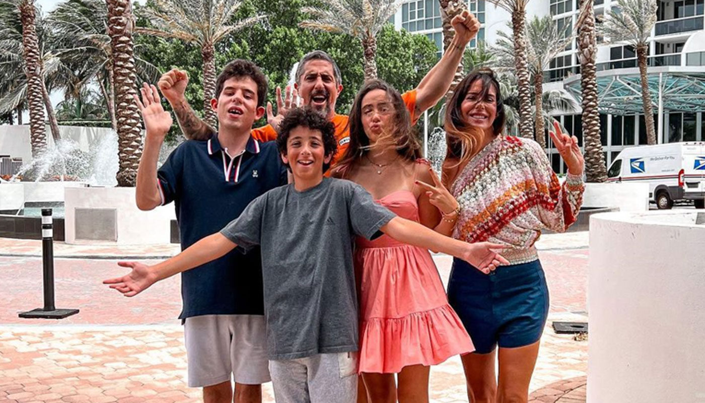 Marcos Mion em família