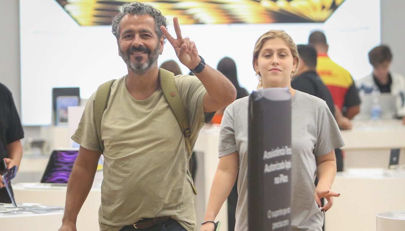 Marcos Palmeira e Júlia