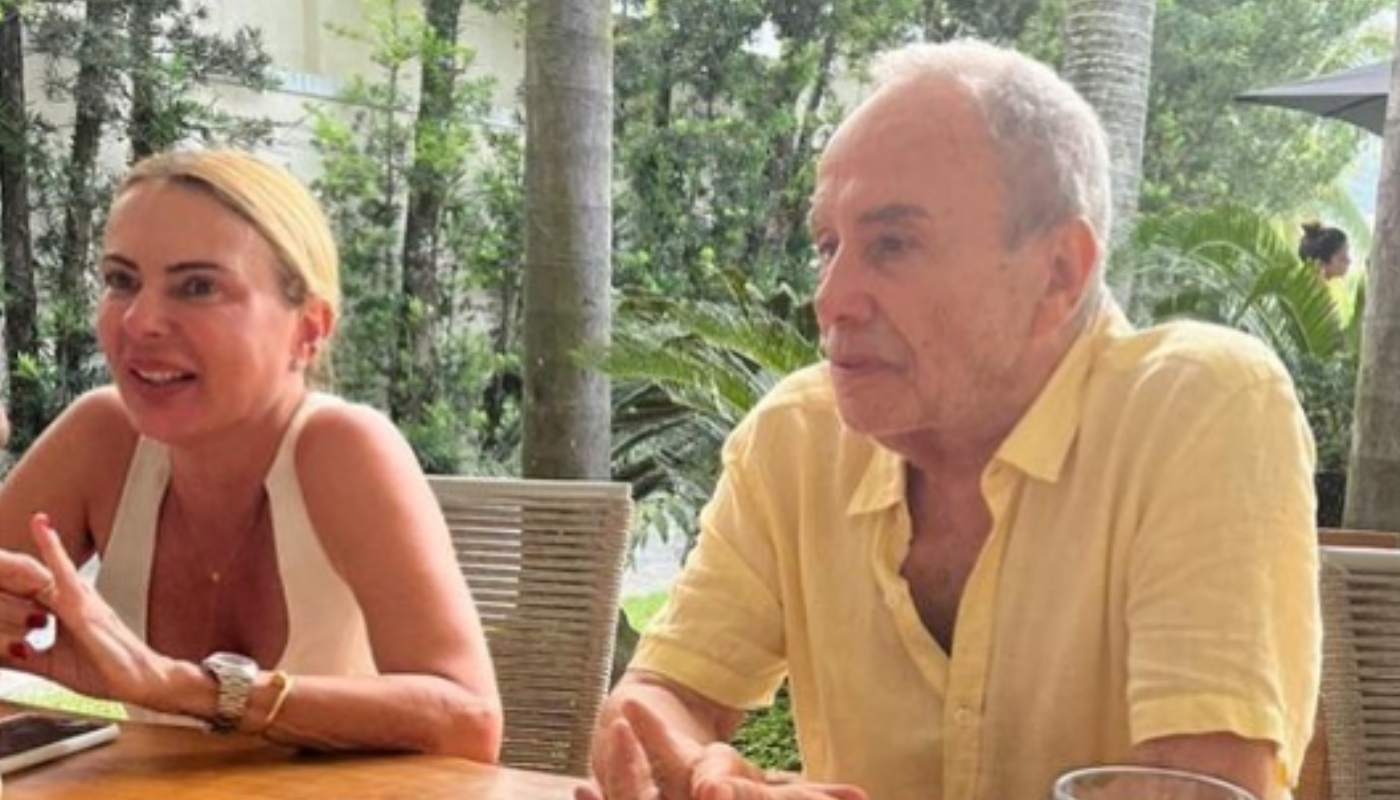 Mari Saade e Stenio Garcia