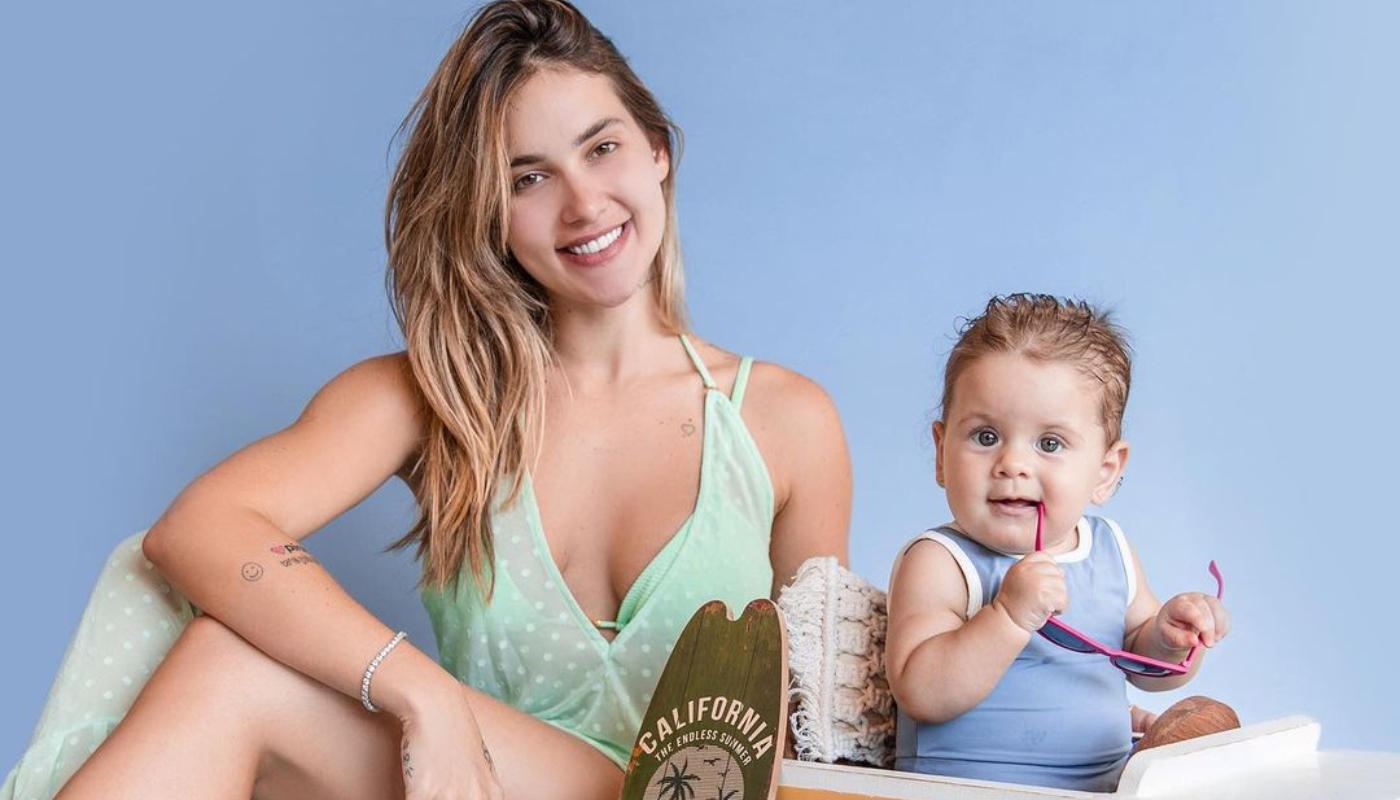 Maria Flor, filha de Zé Felipe e Virginia