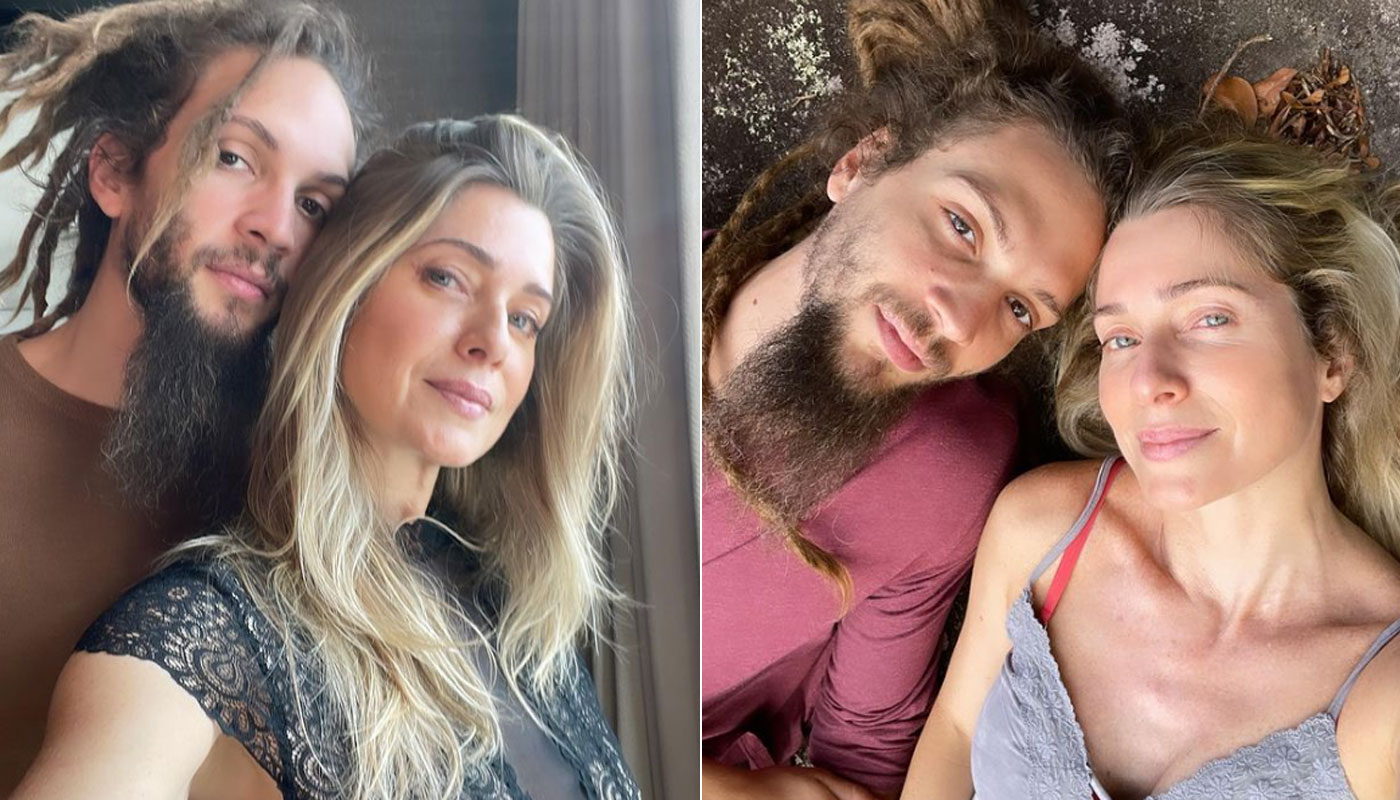 Pablo Vares e Leticia Spiller