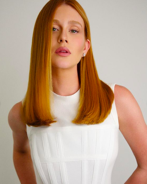 Marina Ruy Barbosa com novo visual