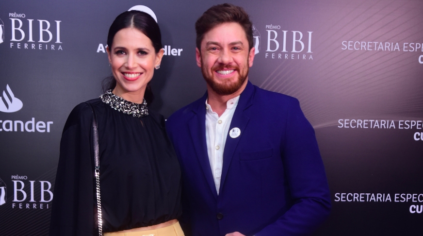 Mel Lisboa e Leonardo Miggiorin