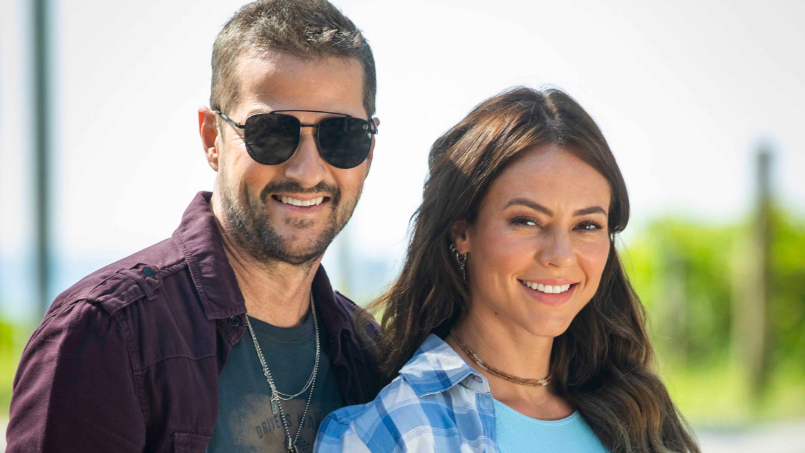 Moa (Marcelo Serrado) e Pat (Paolla Oliveira) em