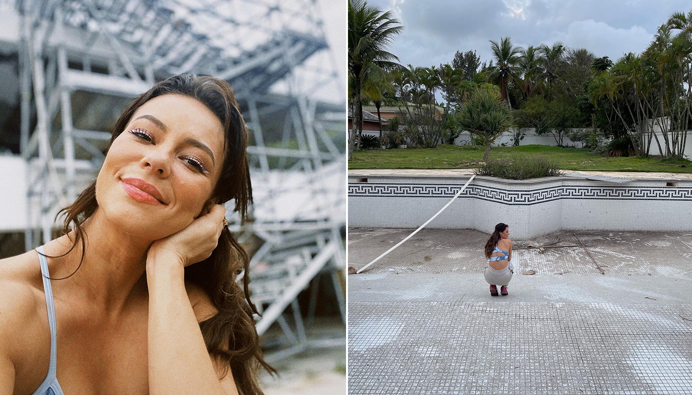 Obra da nova casa de Paolla Oliveira