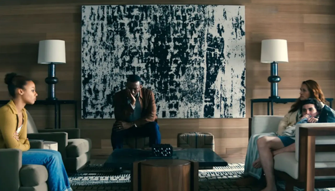 Obras de arte em cenas de