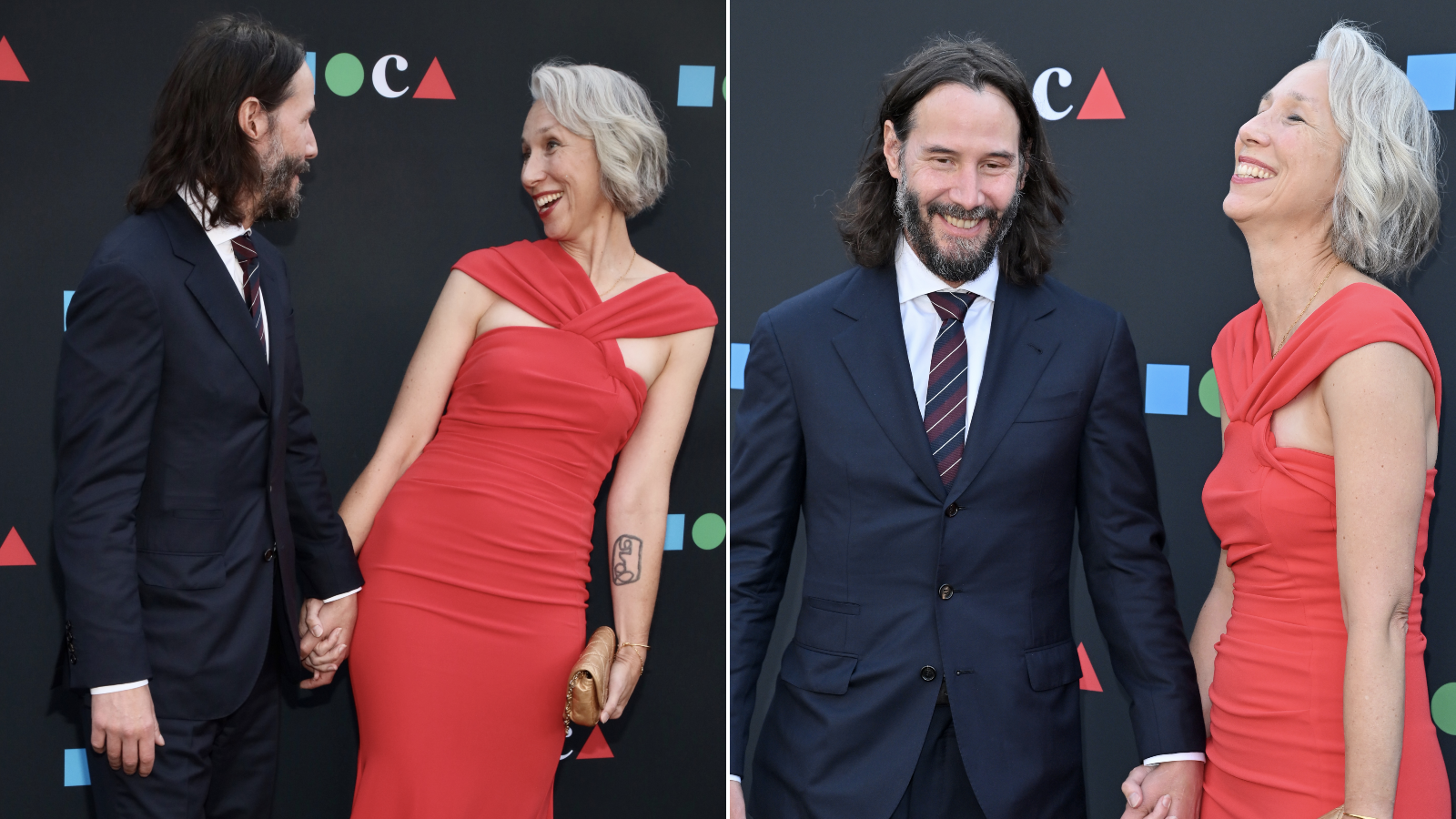 Juntos, Keanu Reeves e Alexandra Grant são donos da editora de livro X Artists Books.