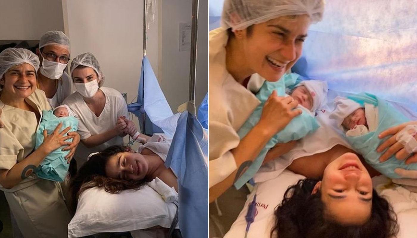 Nanda Costa revela detalhes de parto difícil das gêmeas