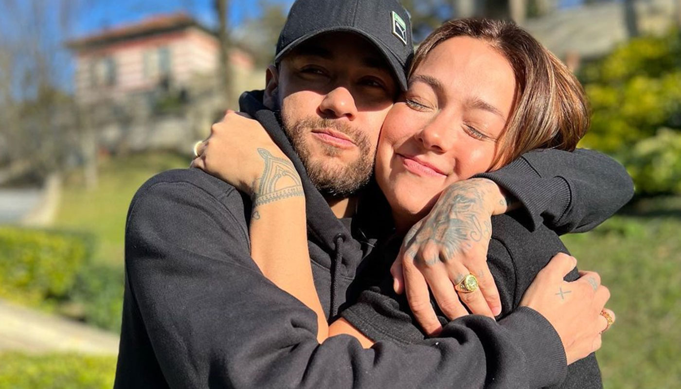 Neymar e Carol Dantas