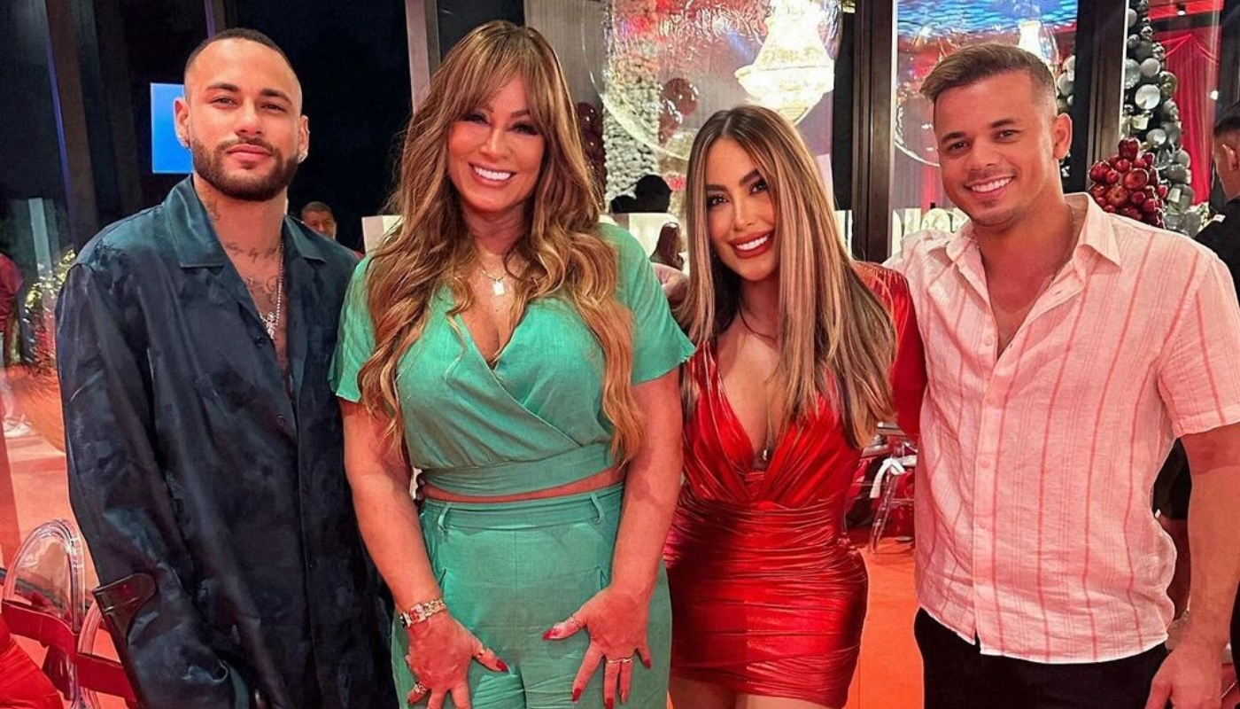 Neymar publicou primeiro foto com a família em Natal