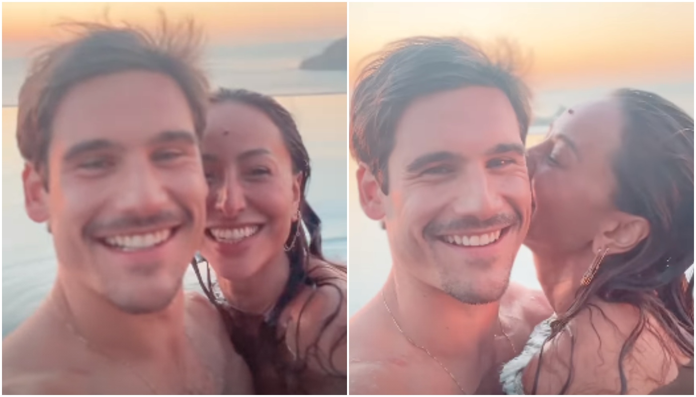 Nicolas Prattes e Sabrina Sato juntos