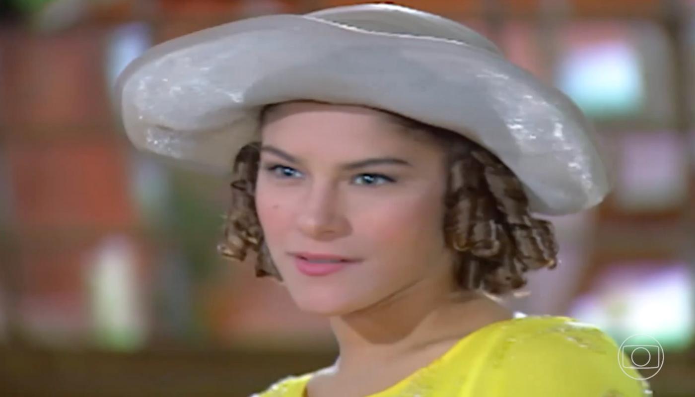 A atriz interpretou a vilã Olga em