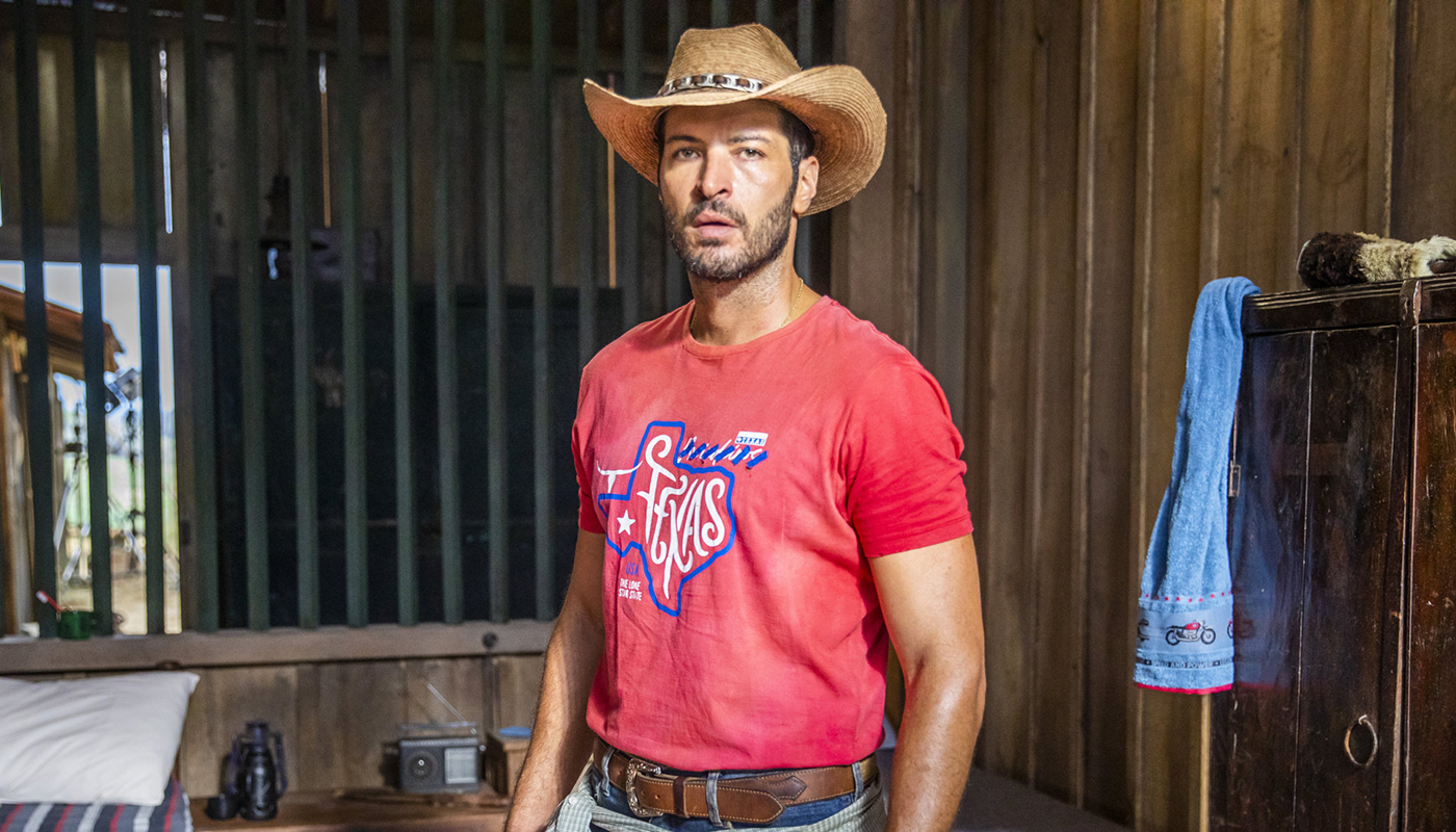 Leandro Lima na novela