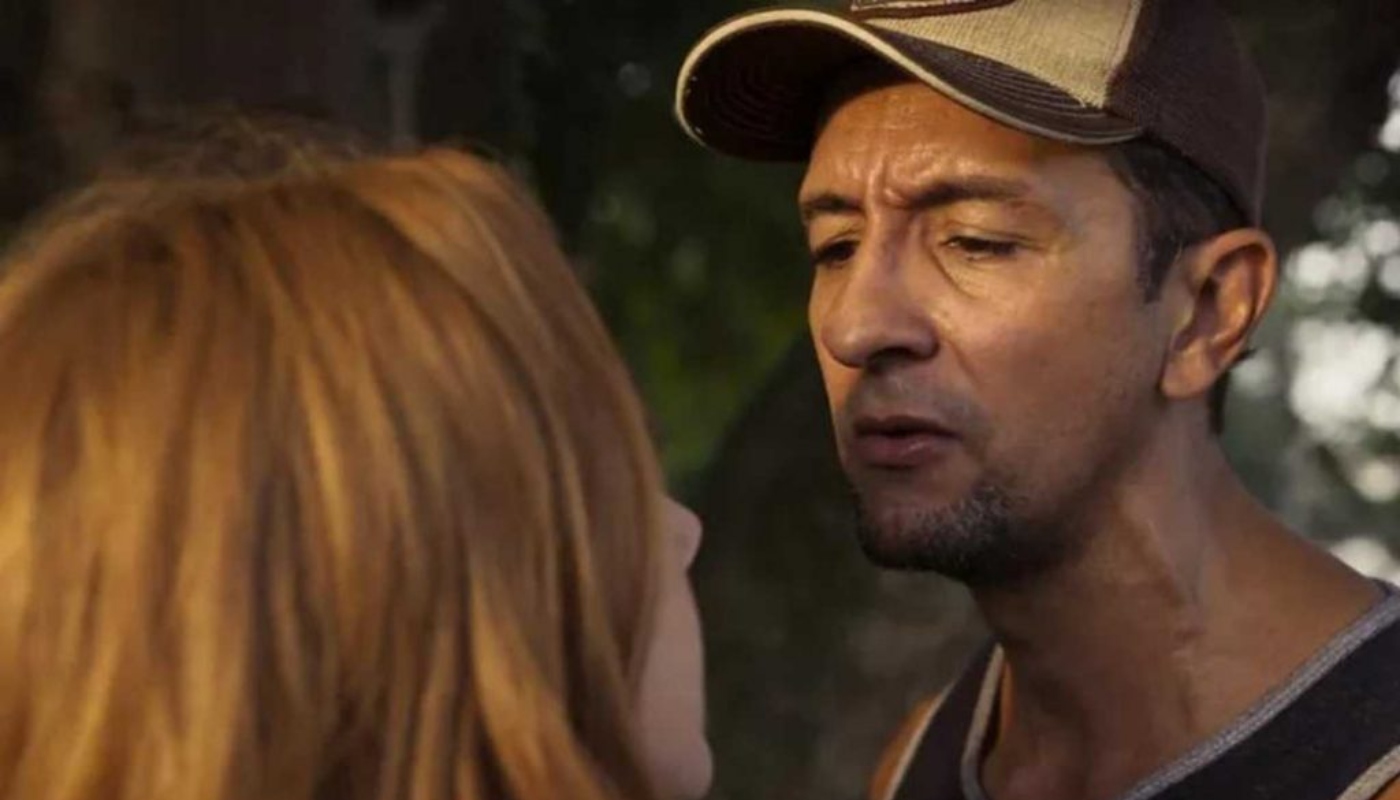 Zé Lucas (Irandhir Santos) e Irma (Camila Morgado) em