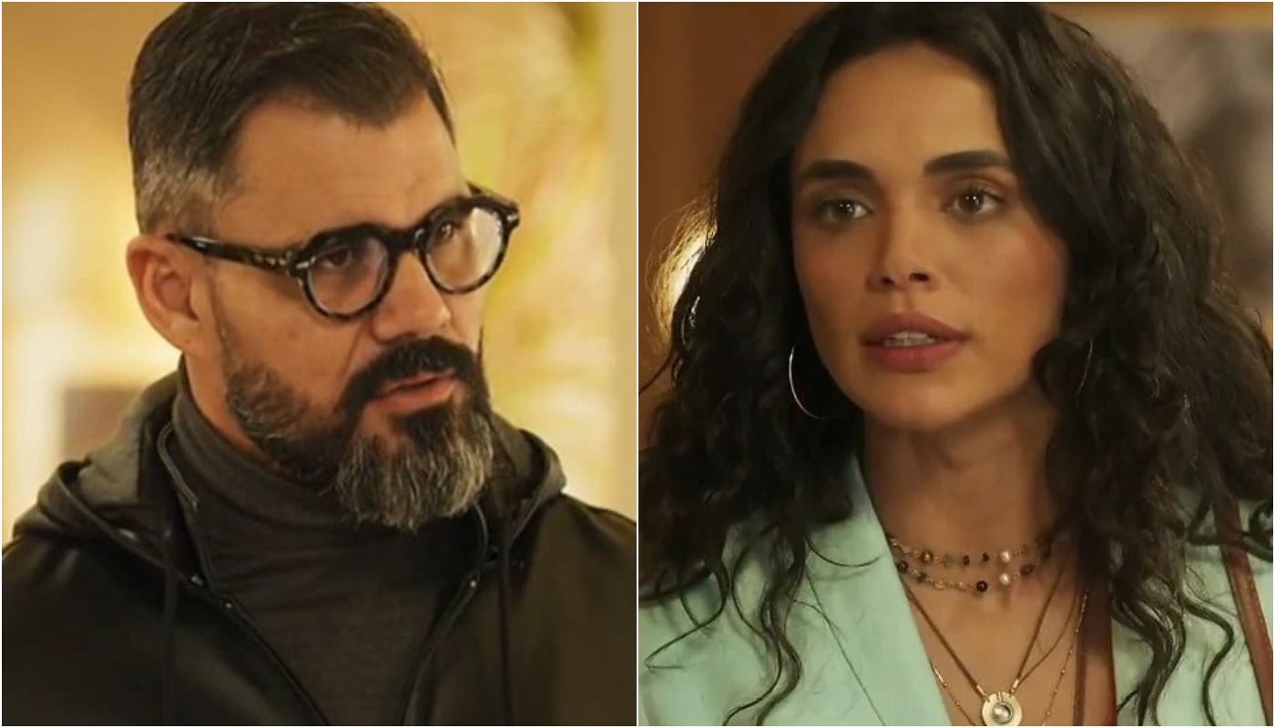 Pascoal (Juliano Cazarré) e Luna (Giovana Cordeiro) em