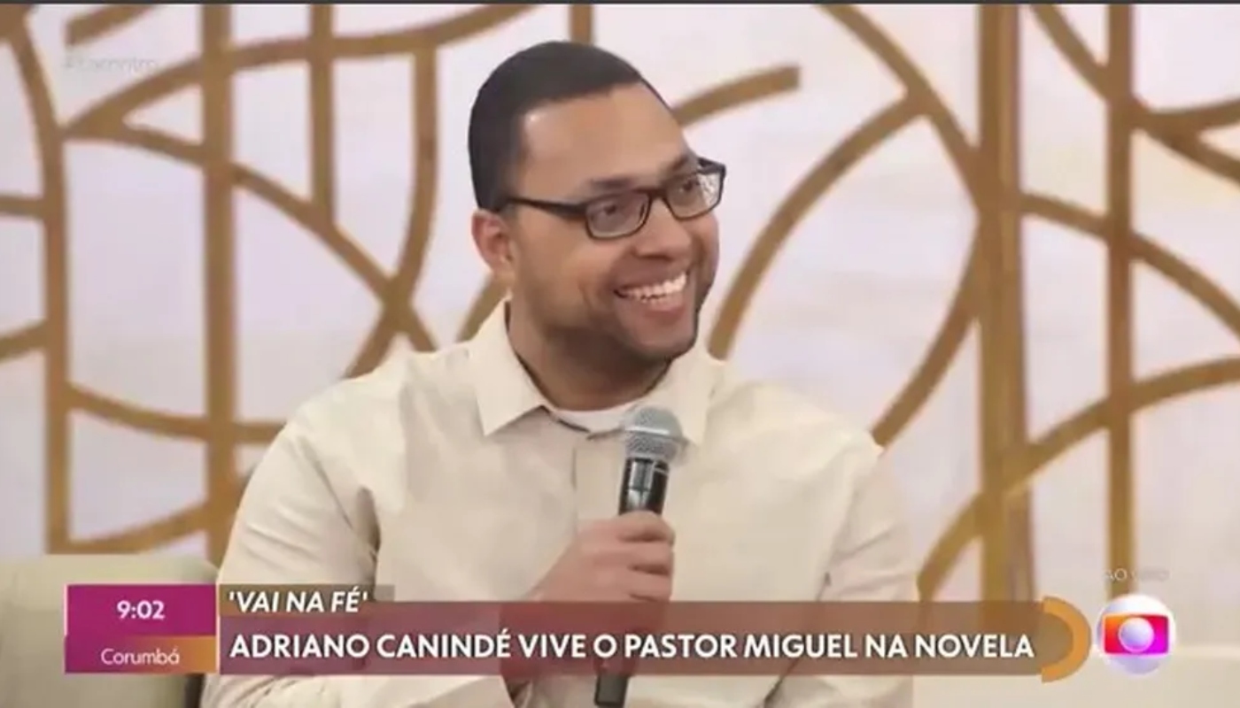 Adriano Canindé faz papel de pastor em