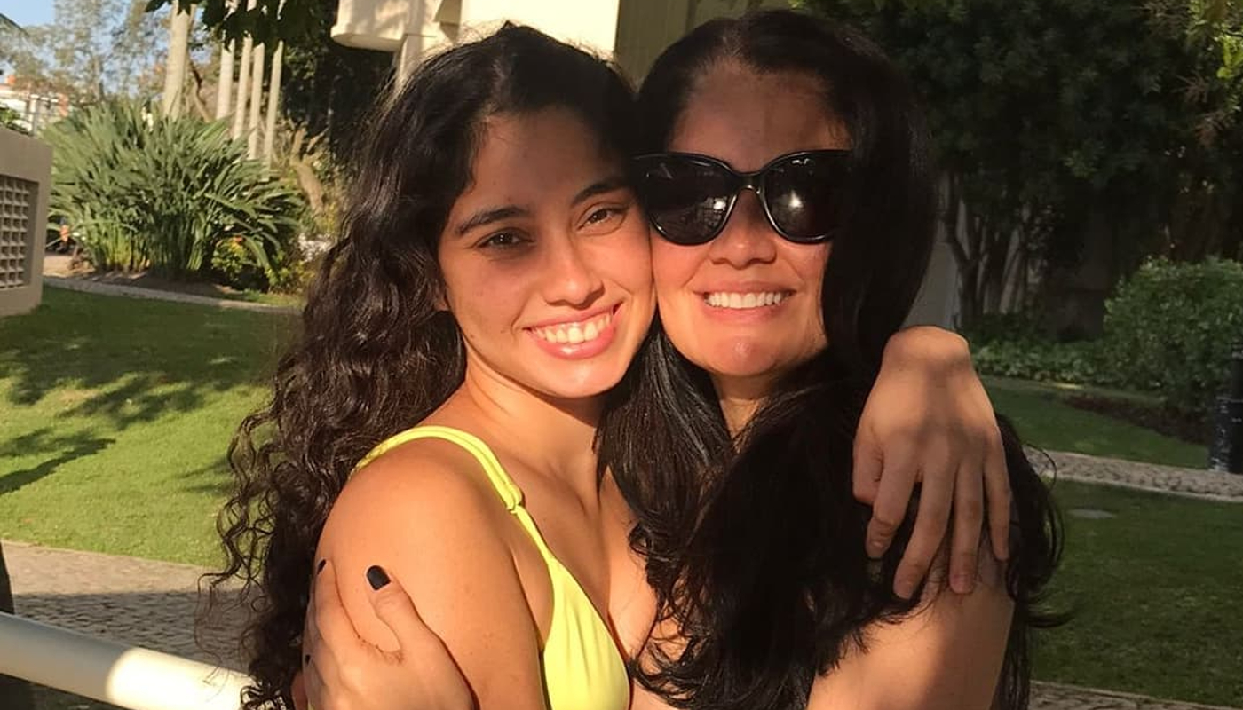 Fernanda Lins é a filha mais velha de Patrícia França