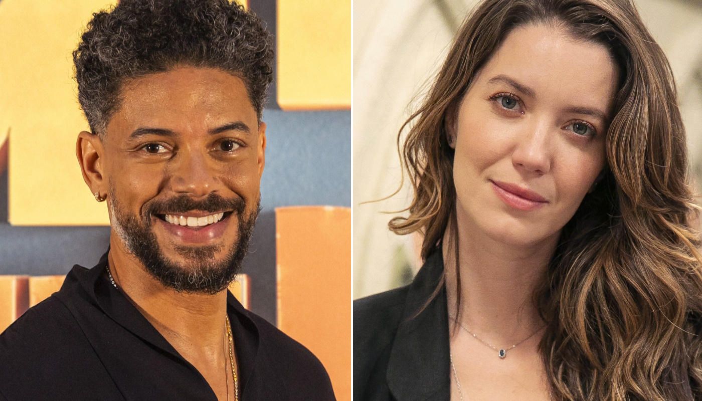 Netuno (Paulo Lessa) e Vênus (Nathalia Dill) em