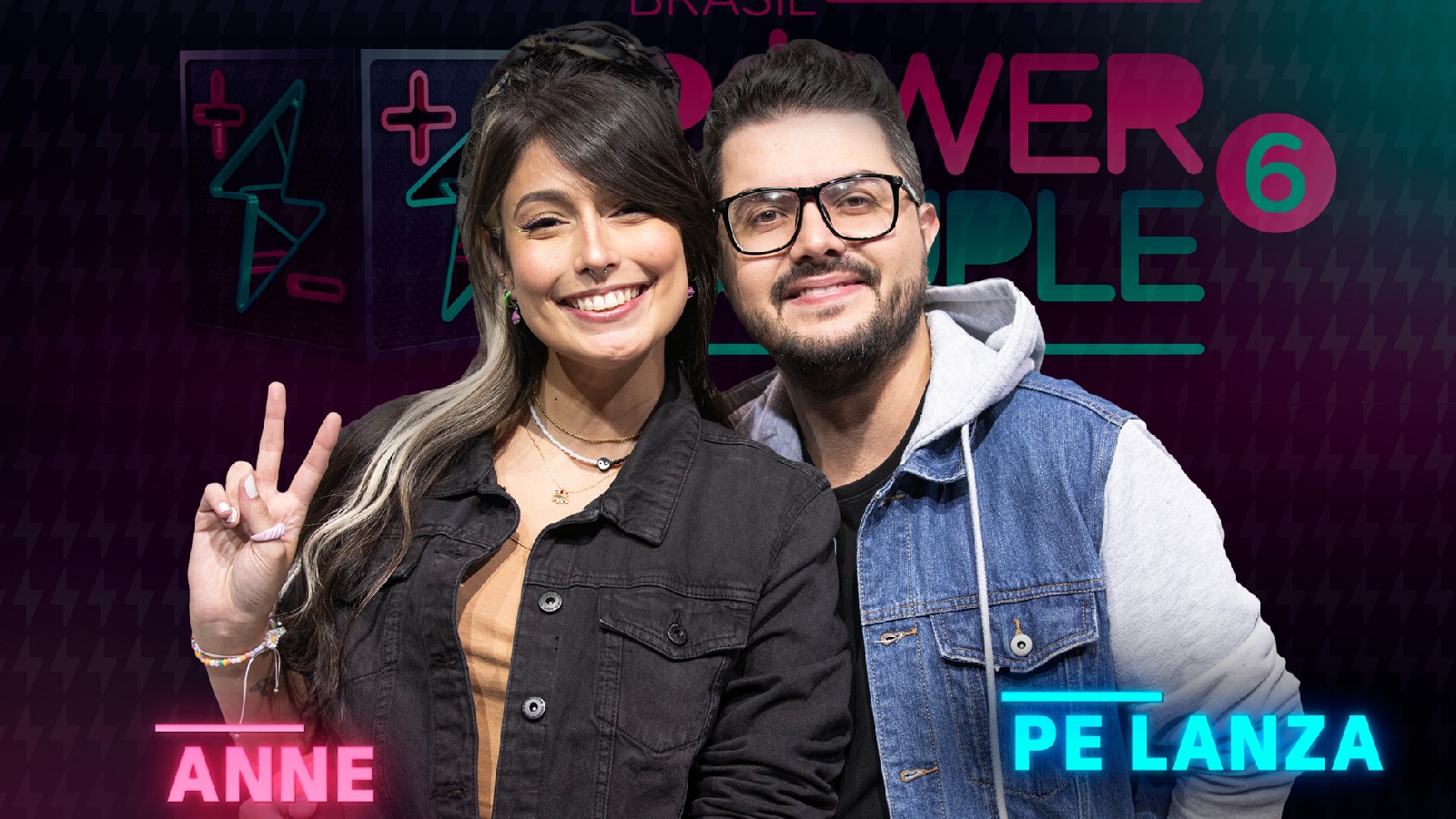 Pe Lanza e sua namorada, Anne Duarte