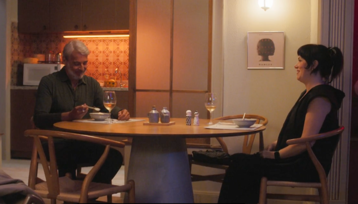 Pedro (Alexandre Borges) e Carol (Karine Teles) em