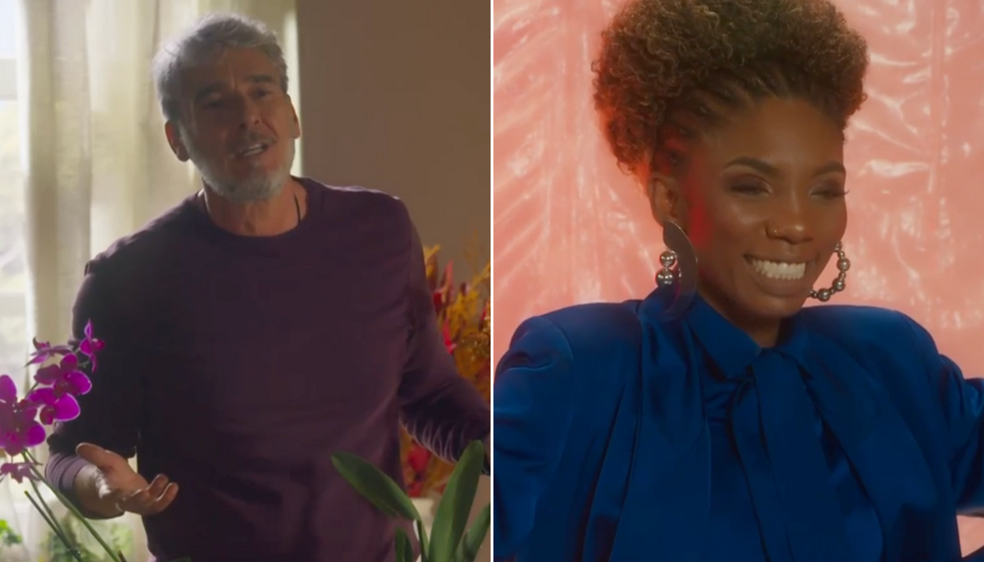 Taís (Késia) e Pedro (Alexandre Borges) em