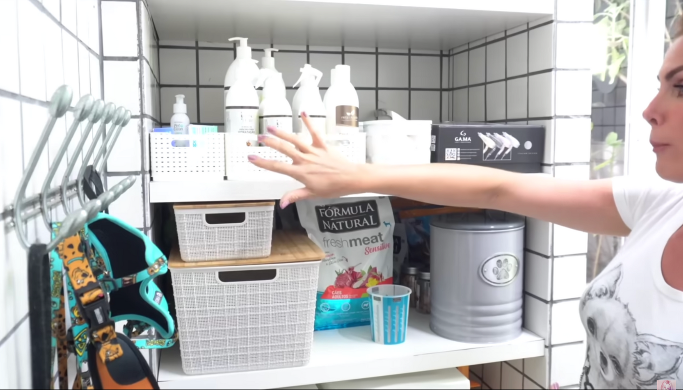 Espaço conta com produtos para cuidados dos animais