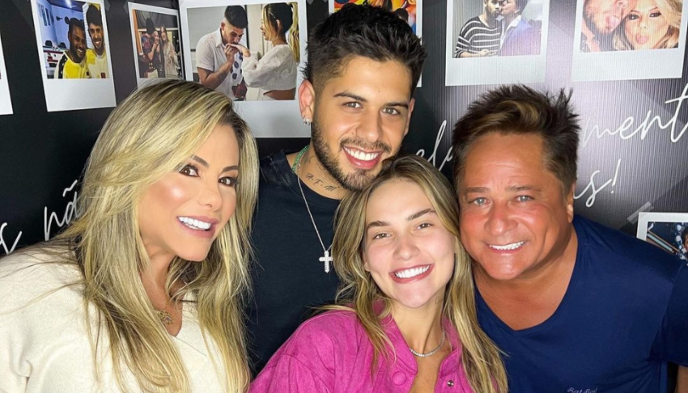 Poliana, Virginia, Zé Felipe e Leonardo