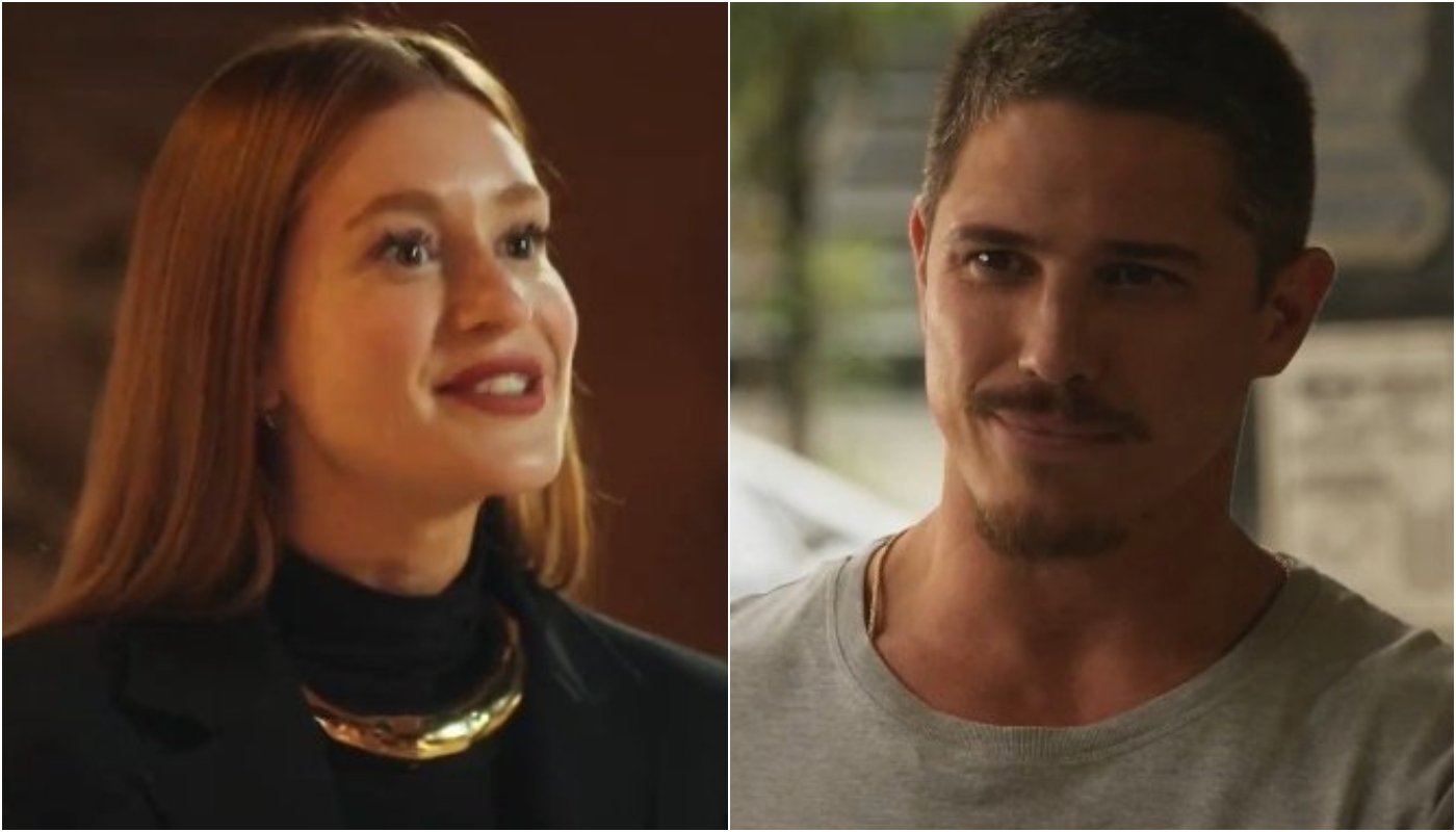Preciosa (Marina Ruy Barbosa) e Julião (Romulo Arantes Neto) em