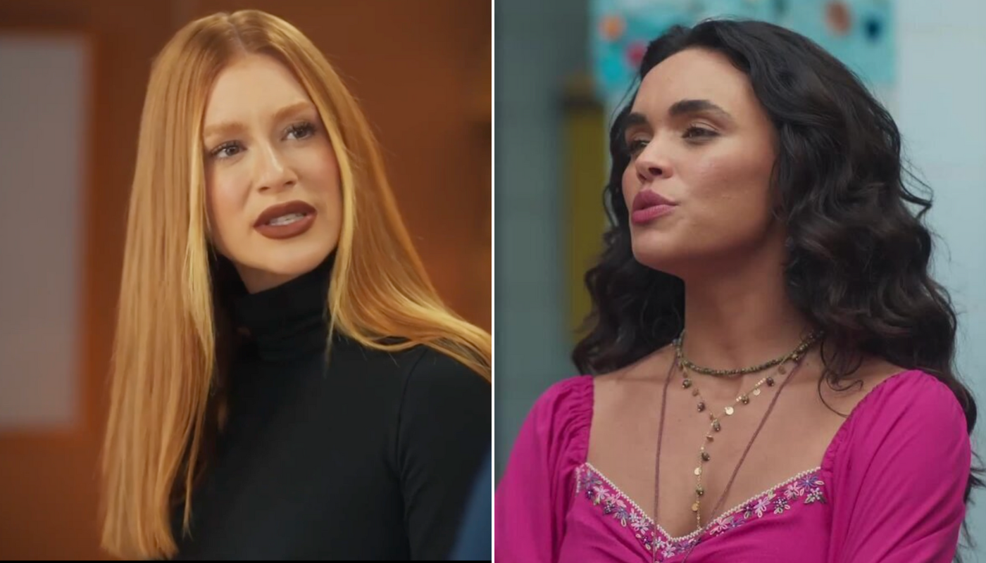 Preciosa (Marina Ruy Barbosa) e Luna (Giovana Cordeiro) em