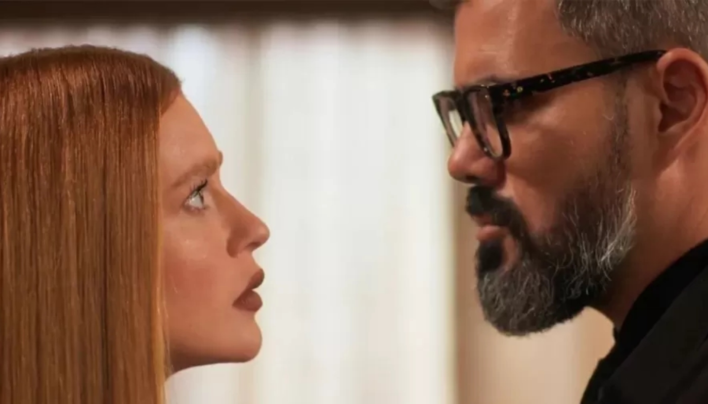 Preciosa (Marina Ruy Barbosa) e Pascoal (Juliano Cazarré) em