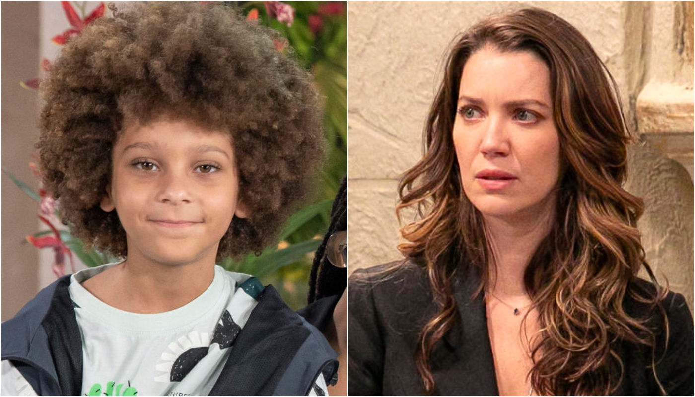 Pudim (Atonio Caramelo) e Vênus (Nathalia Dill) em