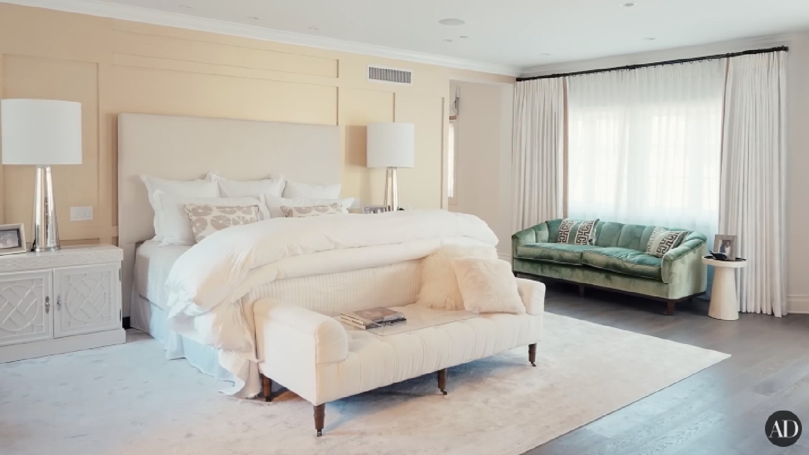 Quarto de Viola Davis e Julius Tennon