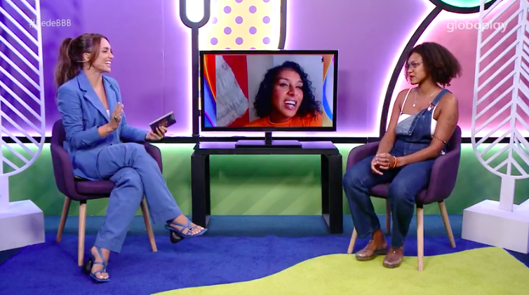 Rafa Kalimann converca com Jessilane no