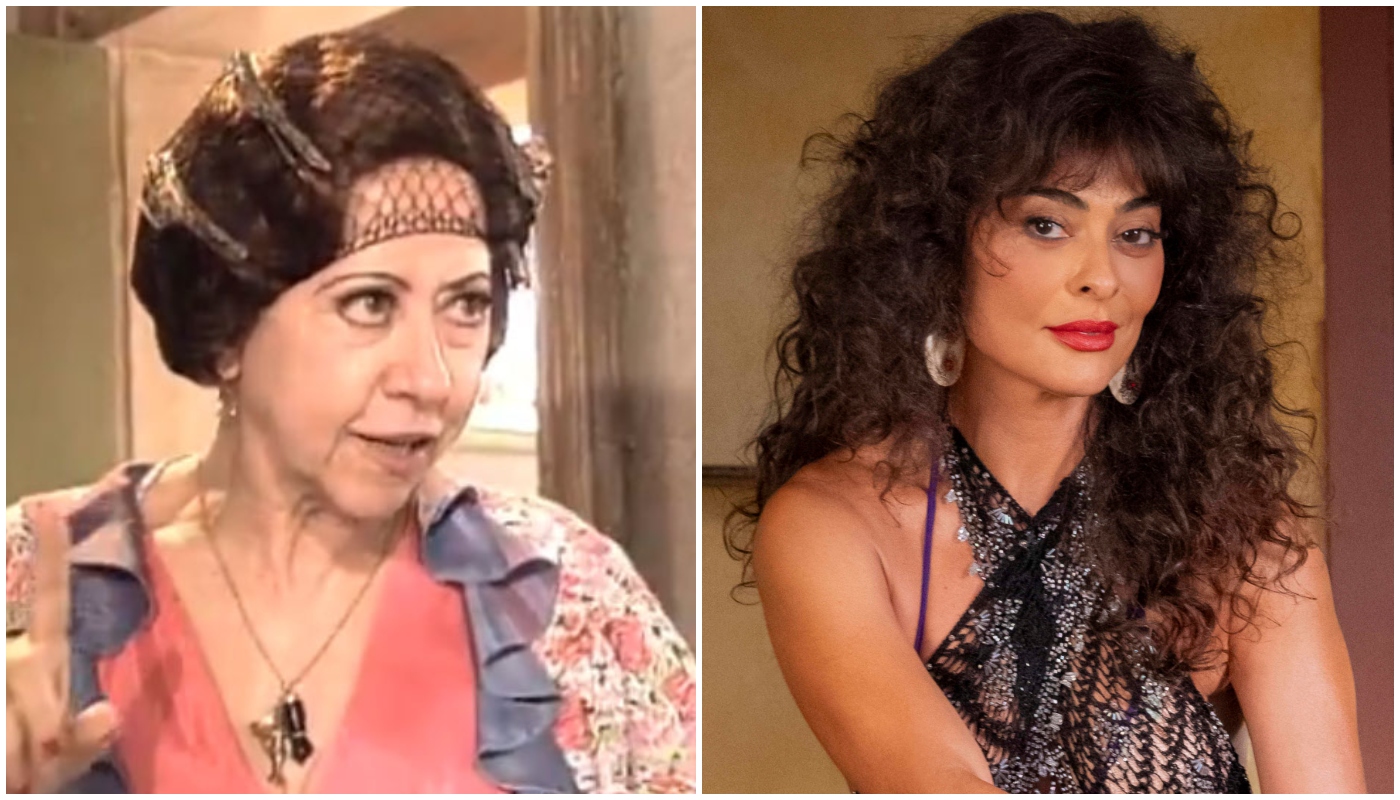 Fernanda Montenegro e Juliana Paes são as intérpretes da personagem Jacutinga nas duas versões de