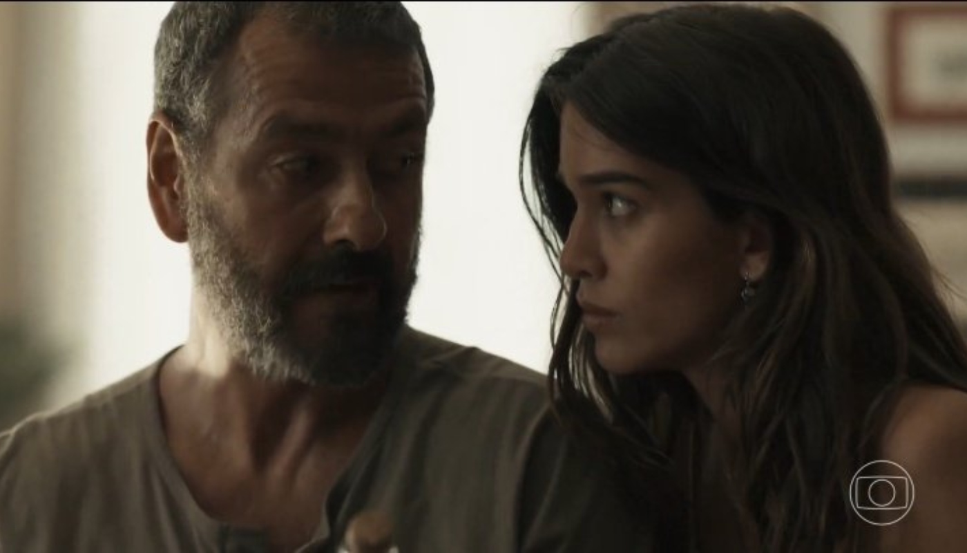 Mariana (Theresa Fonseca) e José Inocêncio (Marcos Palmeira) em